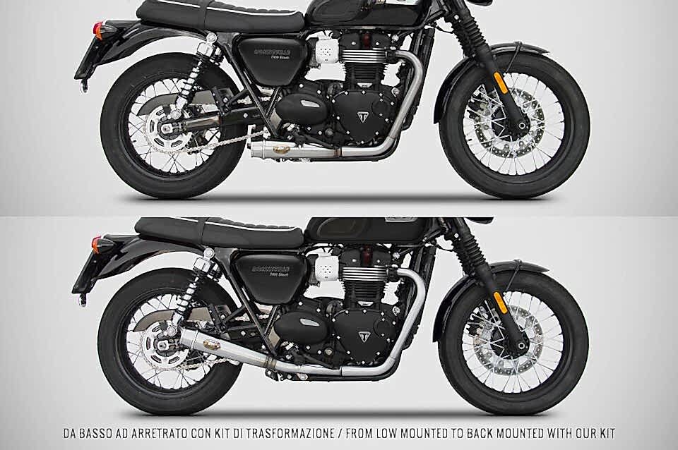 TRIUMPH BONNEVILLE T120 | OEM KATALİZÖR İÇİN ARKA DÖNÜŞÜM KİTİ (16-20)