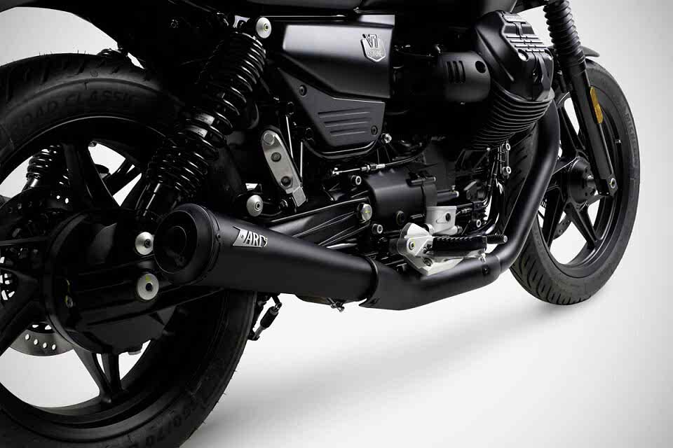 MOTO GUZZI V7 850 EGZOZ | ''TROFEO'' SLIP-ONS (2025)