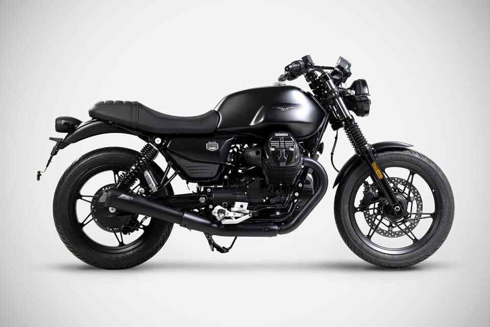 MOTO GUZZI V7 850 EGZOZ | ''TROFEO'' SLIP-ONS (2025)
