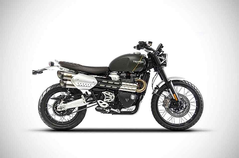 TRIUMPH SCRAMBLER 1200 EGZOZ | SLIP-ON (21-23)