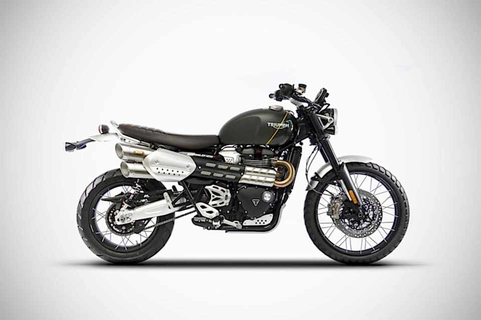 TRIUMPH SCRAMBLER 1200 EGZOZ | SLIP-ON (21-23)