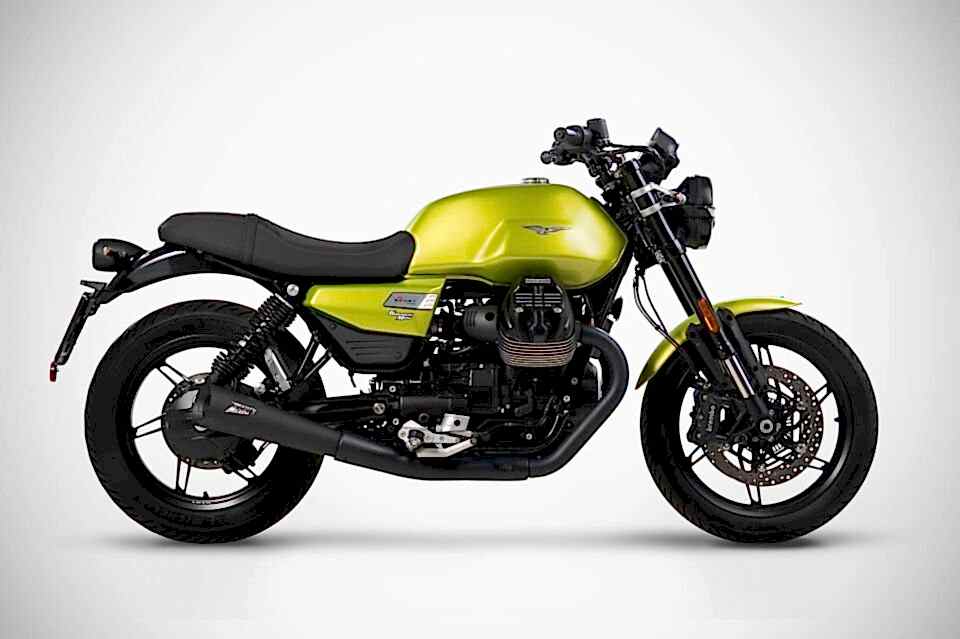 MOTO GUZZI V7 850 EGZOZ | ''EVO'' SLIP-ONS (2025)