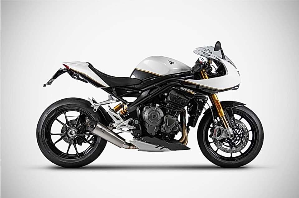 TRIUMPH SPEED TRIPLE 1200 RS/RR EGZOZ | SLIP-ON (21-23)