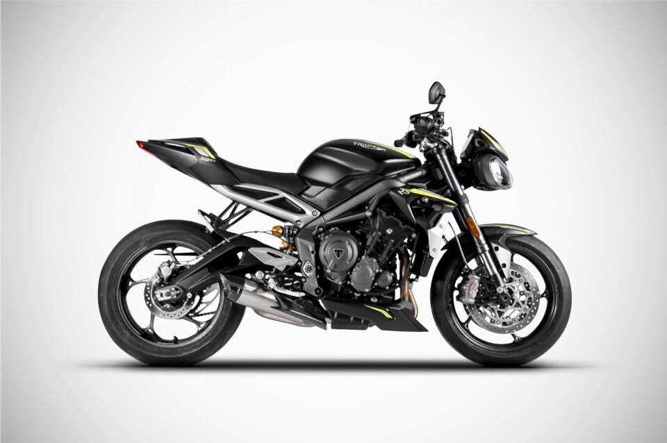 TRIUMPH STREET TRIPLE 765 EGZOZ | SLIP-ON (20-22)