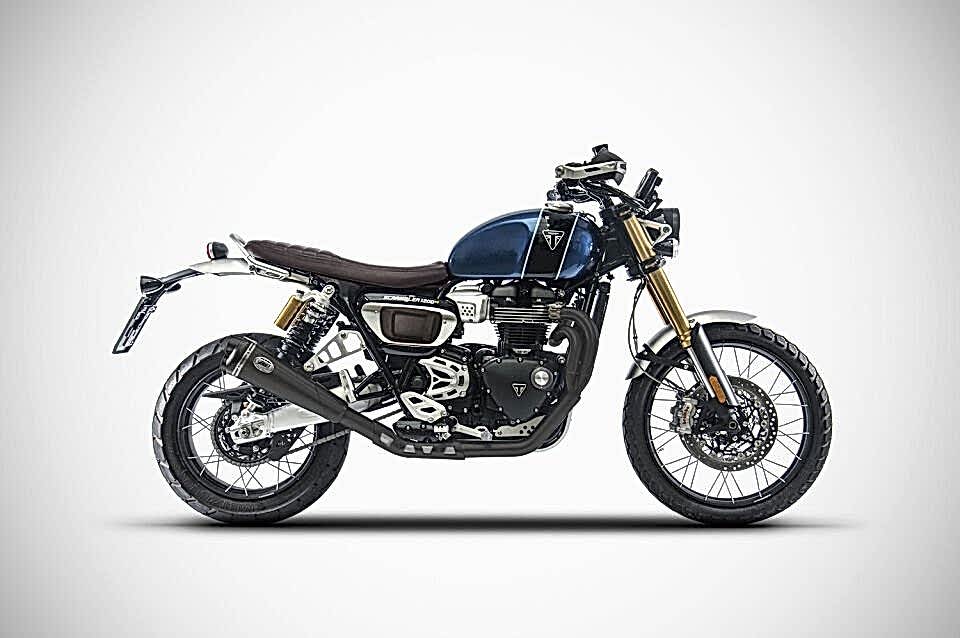 TRIUMPH SCRAMBLER 1200 EGZOZ | FULL SİSTEM (21-23)