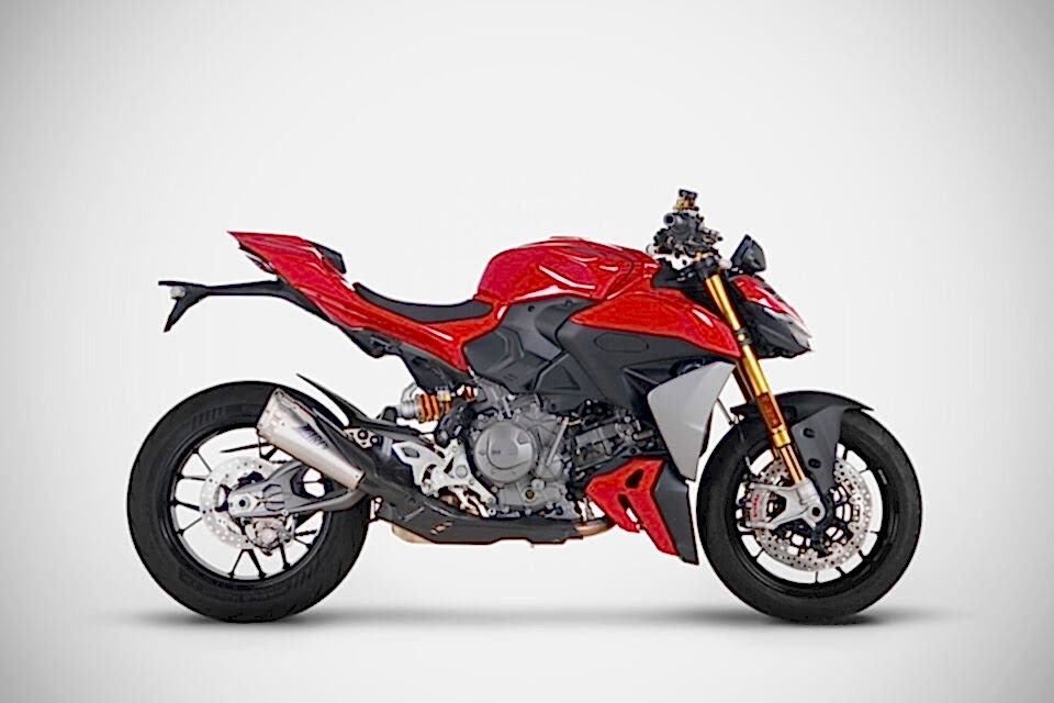 DUCATI STREETFIGHTER V2 EGZOZ | SLIP-ON (25-26)
