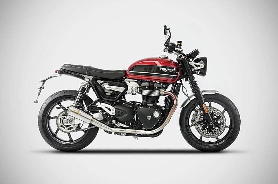 TRIUMPH SPEED TWIN 1200 EGZOZ | ''SP'' SLIP-ONS (19-20)