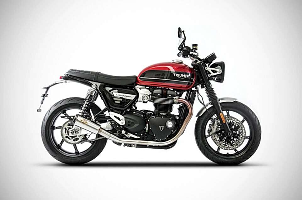 TRIUMPH SPEED TWIN 1200 EGZOZ | ''SP'' SLIP-ONS (19-20)