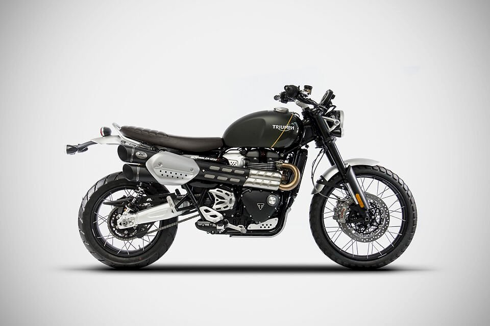TRIUMPH SCRAMBLER 1200 EGZOZ | SLIP-ON (19-20)