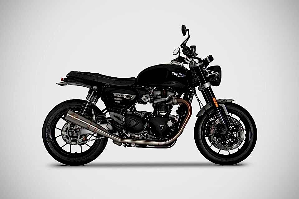 TRIUMPH SPEED TWIN 1200 EGZOZ | ''CONICAL'' SLIP-ON (21-23)