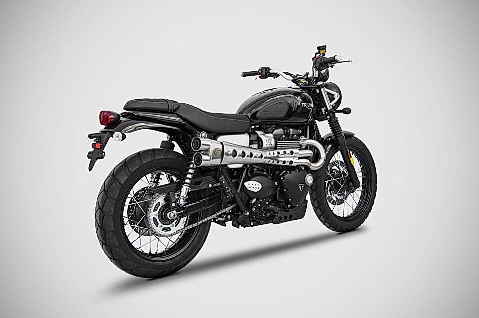 TRIUMPH SCRAMBLER 900 EGZOZ | ''SPECIAL ED.'' FULL SİSTEM (21-23)