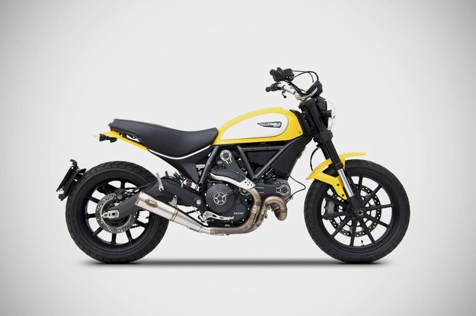 DUCATI SCRAMBLER 800 | ZUMA'' SLIP-ON (17-20)
