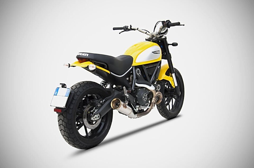 DUCATI SCRAMBLER 800 | ZUMA'' SLIP-ON (17-20)
