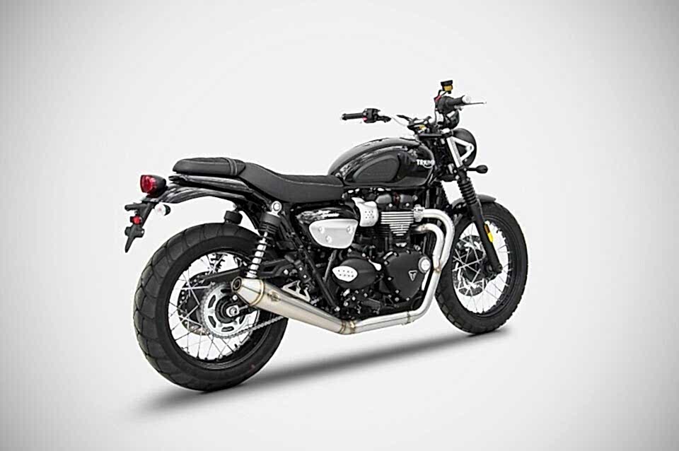TRIUMPH SCRAMBLER 900 EGZOZ | ''CONICAL'' LOW FULL SİSTEM (21-23)