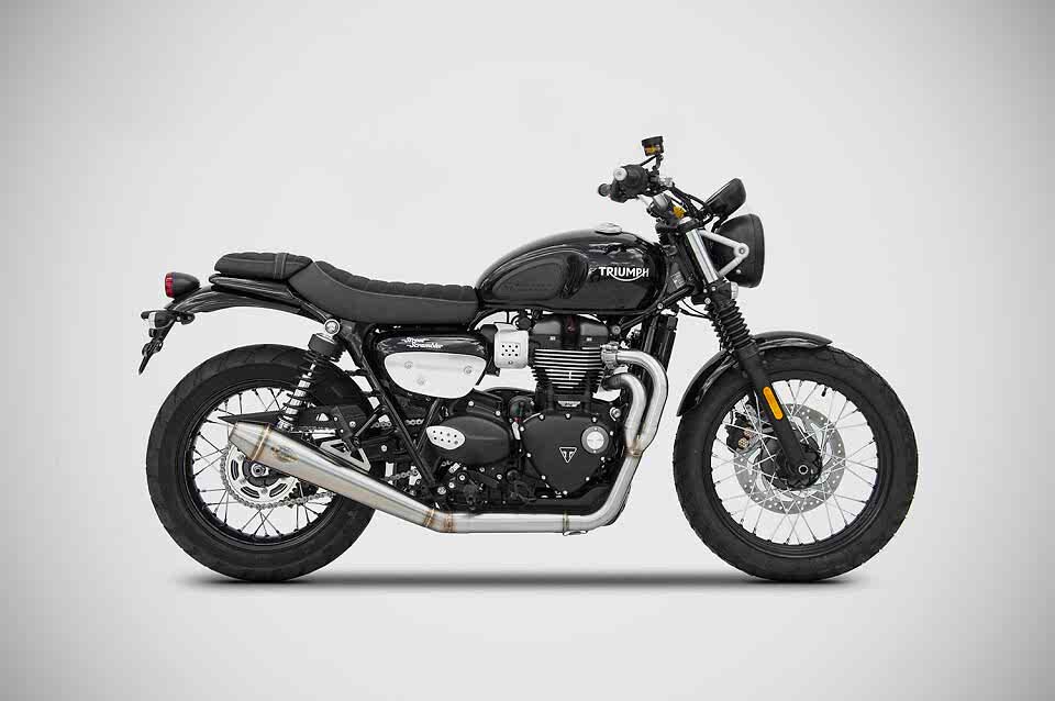 TRIUMPH SCRAMBLER 900 EGZOZ | ''CONICAL'' LOW FULL SİSTEM (21-23)