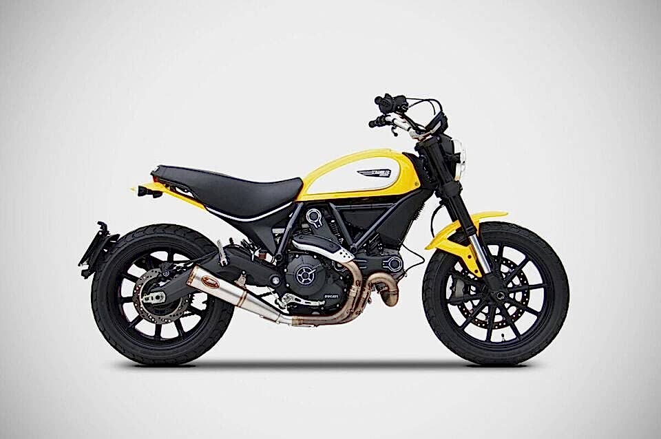 DUCATI SCRAMBLER 800 EGZOZ | ZUMA'' SLIP-ON (15-16)