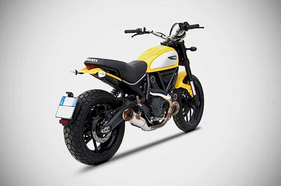 DUCATI SCRAMBLER 800 EGZOZ | ZUMA'' SLIP-ON (15-16)