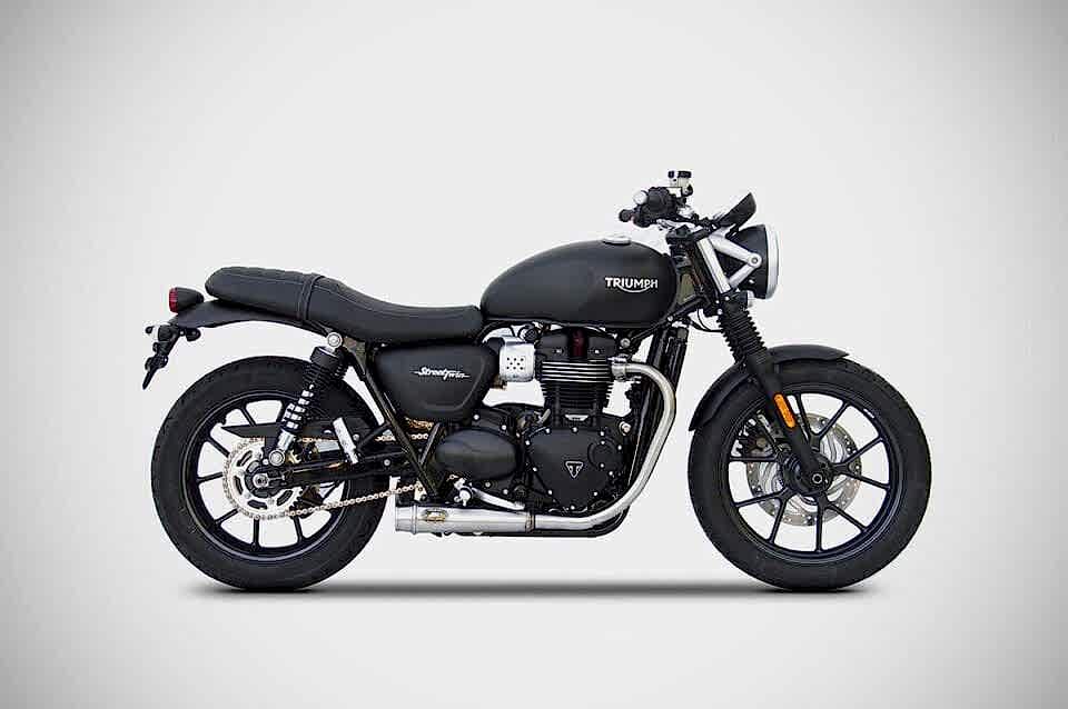 TRIUMPH STREET TWIN 900 EGZOZ | SLIP-ONS (16-20)